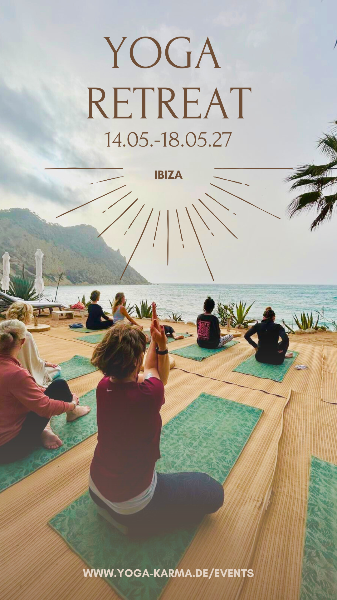 Yoga-Retreat vom 14.05. - 18.05.2027 - Jetzt anmelden!